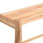 Preview: Handtuchhalter 60x25,5x49 cm Massivholz Nussbaum