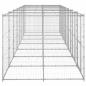 Preview: Outdoor-Hundezwinger Verzinkter Stahl 16,94 m²