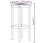Preview: Barhocker 8 Stk. Massivholz Akazie