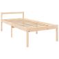 Preview: Seniorenbett mit Kopfteil Massivholz