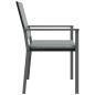 Preview: Gartenst?hle mit Kissen 4 Stk. Schwarz 54x62,5x89cm Poly Rattan