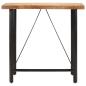 Preview: Bartisch 110x55x107 cm Massivholz Mango und Eisen