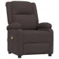 Preview: Massagesessel Elektrisch Dunkelbraun Stoff