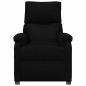 Preview: Massagesessel Schwarz Stoff