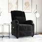 Preview: ARDEBO.de - Massagesessel Schwarz Samt