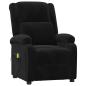 Preview: Massagesessel Schwarz Samt
