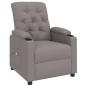 Preview: Massagesessel Taupe Stoff