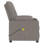 Preview: Massagesessel Taupe Stoff