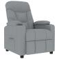 Preview: Massagesessel Hellgrau Stoff