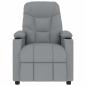 Preview: Massagesessel Hellgrau Stoff