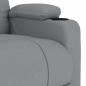 Preview: Massagesessel Hellgrau Stoff