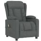 Preview: Massagesessel Dunkelgrau Stoff