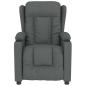 Preview: Massagesessel Dunkelgrau Stoff