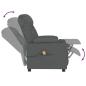Preview: Massagesessel Dunkelgrau Stoff