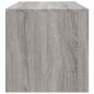 Preview: Couchtisch Grau Sonoma 100x40x40 cm Holzwerkstoff