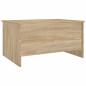 Preview: Couchtisch Sonoma-Eiche 80x55,5x41,5 cm Holzwerkstoff