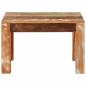 Preview: Couchtisch 55x55x35 cm Altholz Massiv