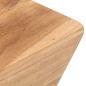 Preview: Couchtisch V-Form 66x66x30 cm Akazie Massivholz