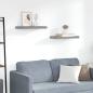Preview: ARDEBO.de - Schweberegal Grau 50x23,5x3,8 cm MDF