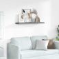 Preview: ARDEBO.de - Schweberegal Grau 90x23,5x3,8 cm MDF