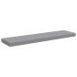 Preview: Schweberegal Grau 90x23,5x3,8 cm MDF
