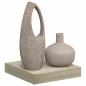 Preview: Schwebendes Wandregal Eichefarben 23x23,5x3,8 cm MDF