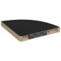 Preview: Eck-Schweberegale 2 Stk. Schwarz 35x35x3,8 cm MDF