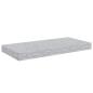 Preview: Schweberegale 4 Stk. Betongrau 50x23,5x3,8 cm MDF
