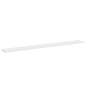 Preview: Wandregale 2 Stk. Wei? 115x9x3 cm