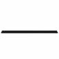 Preview: Wandregale 2 Stk. Schwarz 100x9x3 cm