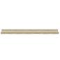 Preview: Wandregale 2 Stk. Wei? und Sonoma-Eiche 60x9x3 cm