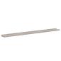 Preview: Wandregale 2 Stk. Betongrau 115x9x3 cm