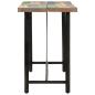 Preview: Bartisch 150x70x107 cm Altholz Massiv und Eisen