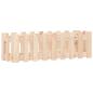 Preview: Hochbeet Lattenzaun-Design 100x30x30 cm Massivholz Kiefer