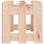 Preview: Hochbeet Lattenzaun-Design 100x30x30 cm Massivholz Kiefer
