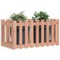 Preview: Hochbeet Lattenzaun-Design 100x50x70 cm Massivholz Douglasie