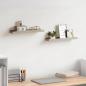 Preview: ARDEBO.de - Wandregale 2 Stk. Betongrau 40x9x3 cm
