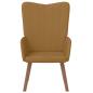 Preview: Relaxsessel Braun Samt