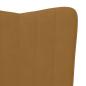Preview: Relaxsessel Braun Samt
