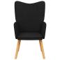 Preview: Relaxsessel Schwarz Stoff