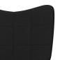 Preview: Relaxsessel Schwarz Stoff