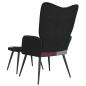 Preview: Relaxsessel mit Hocker Patchwork Stoff