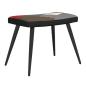 Preview: Relaxsessel mit Hocker Patchwork Stoff