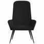 Preview: Relaxsessel Schwarz Samt