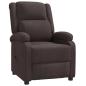 Preview: Relaxsessel Dunkelbraun Stoff