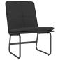 Preview: Loungesessel Schwarz 54x75x76 cm Kunstleder