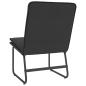 Preview: Loungesessel Schwarz 54x75x76 cm Kunstleder