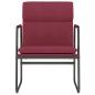 Preview: Loungesessel Weinrot 55x64x80 cm Stoff