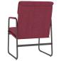 Preview: Loungesessel Weinrot 55x64x80 cm Stoff