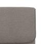 Preview: Loungesessel Taupe 55x64x80 cm Stoff